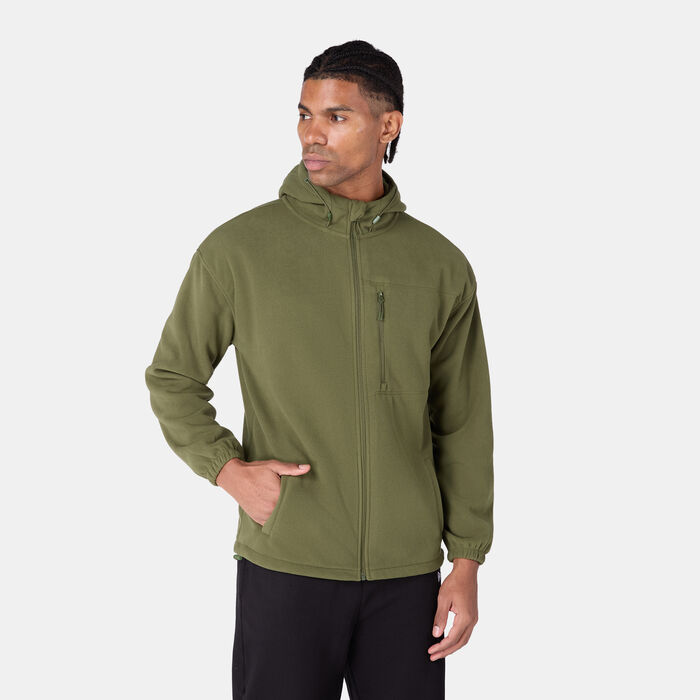 Sun and Sand Sports Men's Fleece Jacket Green image number 0