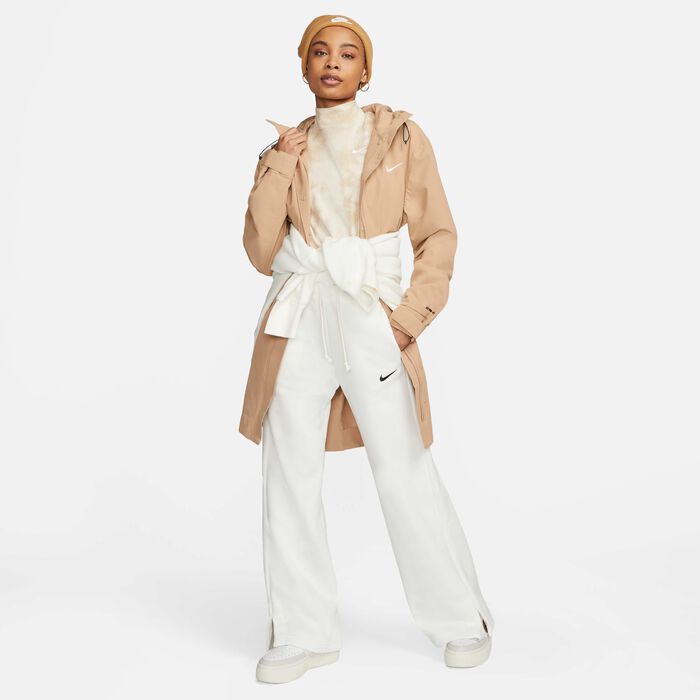 Nike Women's Sportswear Phoenix Fleece Wide-Leg Sweatpants Ivory Nike Women's Sportswear Phoenix Fleece Wide-Leg Sweatpants Ivory image number 7