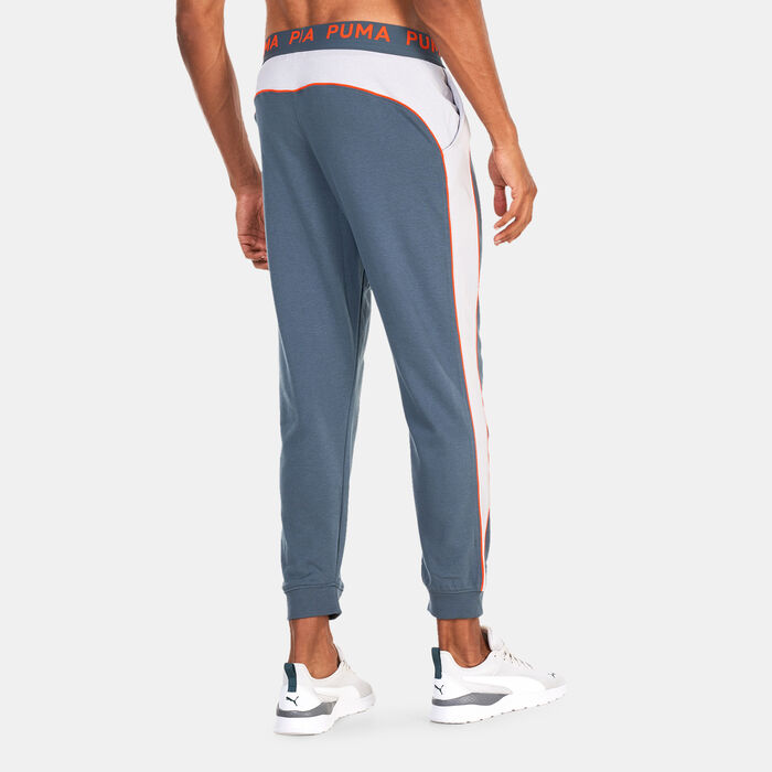PUMA Men's Train Knit Joggers Grey PUMA Men's Train Knit Joggers Grey image number 1
