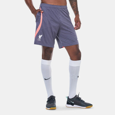 Nike Men's Liverpool Dri-FIT Strike Third Football Shorts Purple