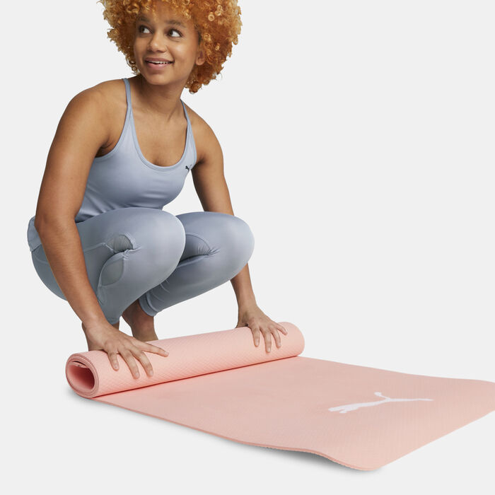 PUMA Women's Yoga Training Mat Pink PUMA Women's Yoga Training Mat Pink image number 1