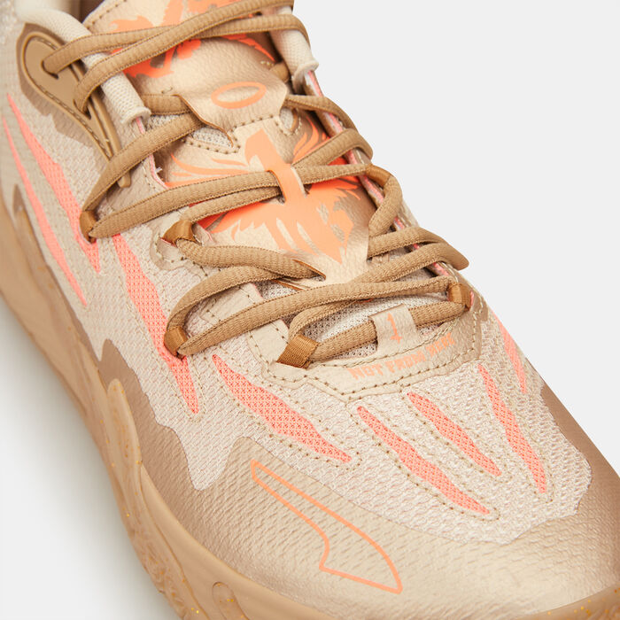 PUMA Men's MB.03 CNY Basketball Shoes Gold PUMA Men's MB.03 CNY Basketball Shoes Gold image number 5