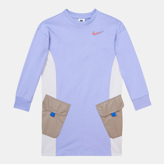 Nike Kids' Sportswear Dress (Older Kids) Blue image number 0