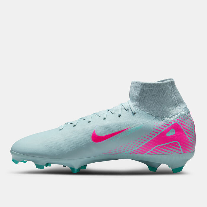Nike Men's Mercurial Superfly 10 Pro Firm Ground Football Shoes Blue Nike Men's Mercurial Superfly 10 Pro Firm Ground Football Shoes Blue image number 2