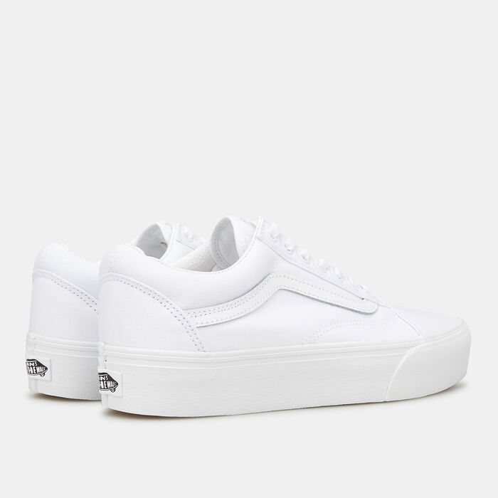 Vans Old Skool Platform Unisex Shoe White image number 2
