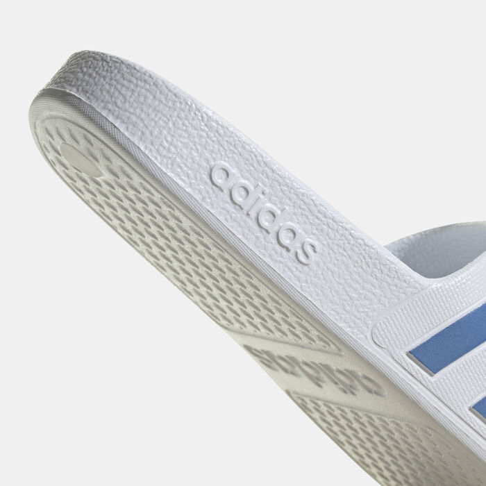 adidas Women's Adilette Aqua Slides White image number 5