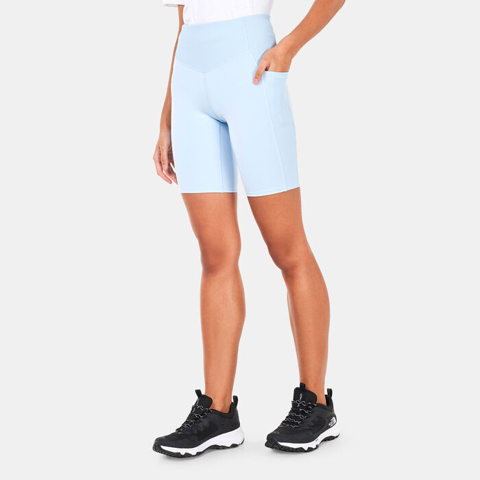 The North Face Women's EcoActive Dune Sky 9-Inch Shorts Blue The North Face Women's EcoActive Dune Sky 9-Inch Shorts Blue image number 0