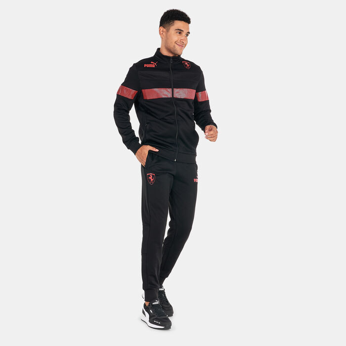 PUMA Men's Scuderia Ferrari Metal Energy Race Pants Black PUMA Men's Scuderia Ferrari Metal Energy Race Pants Black image number 2