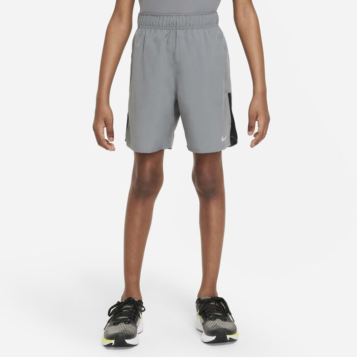 Nike Kids' Dri-FIT Challenger Training Shorts Grey image number 0
