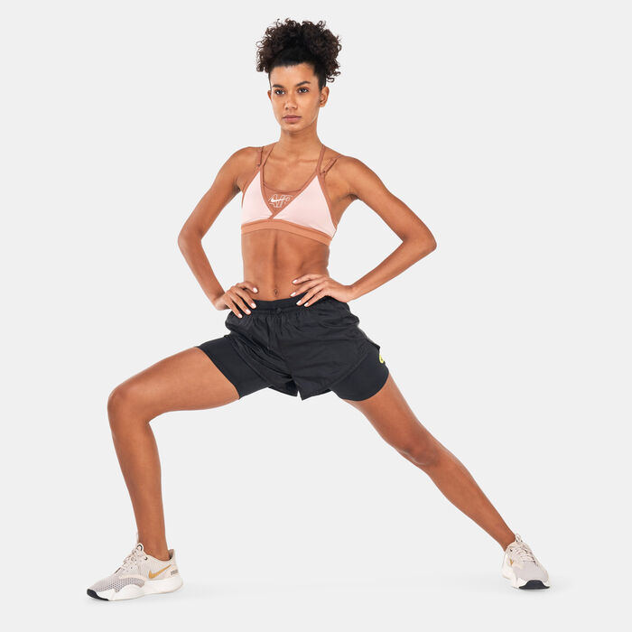 Nike Women's Icon Clash Tempo Luxe Shorts Black Nike Women's Icon Clash Tempo Luxe Shorts Black image number 2