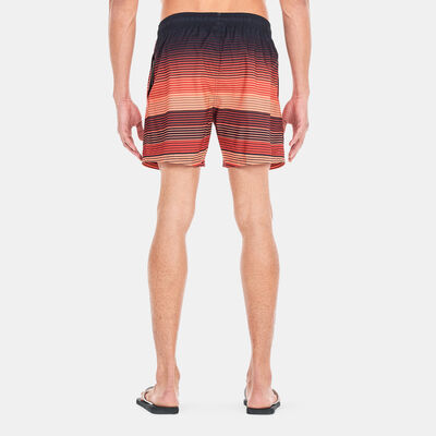 Speedo Men's Placement Leisure Swimming Shorts (16-Inch) Black