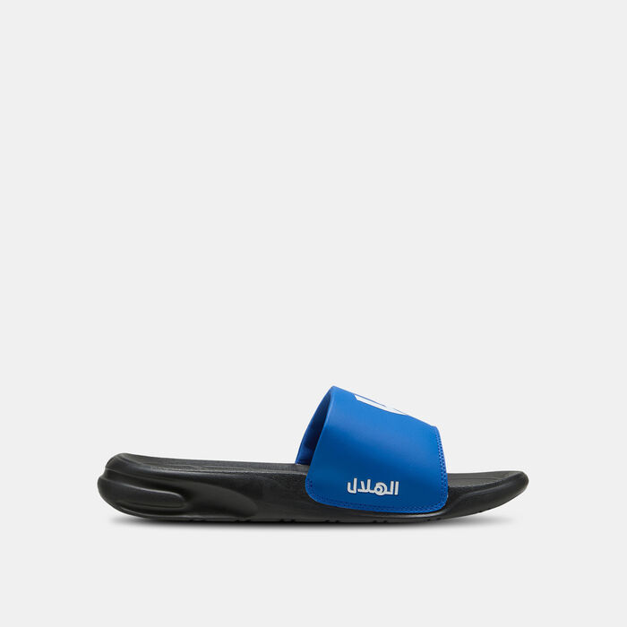 PUMA Kids' Softride Teamcat Al Hilal Slides Blue PUMA Kids' Softride Teamcat Al Hilal Slides Blue image number 2