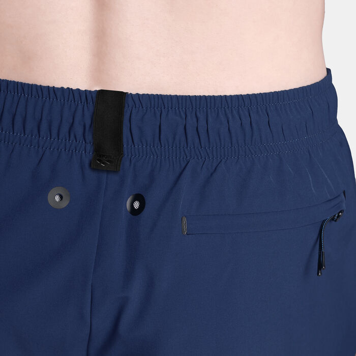 Arena Men's Solid Evo Beach Boxer Swimming Shorts Blue Arena Men's Solid Evo Beach Boxer Swimming Shorts Blue image number 5