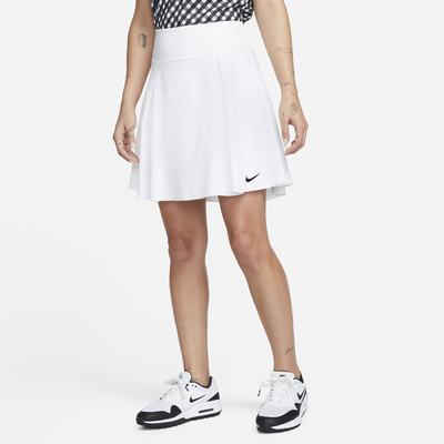 Nike Women's Dri-FIT Advantage Long Golf Skirt White
