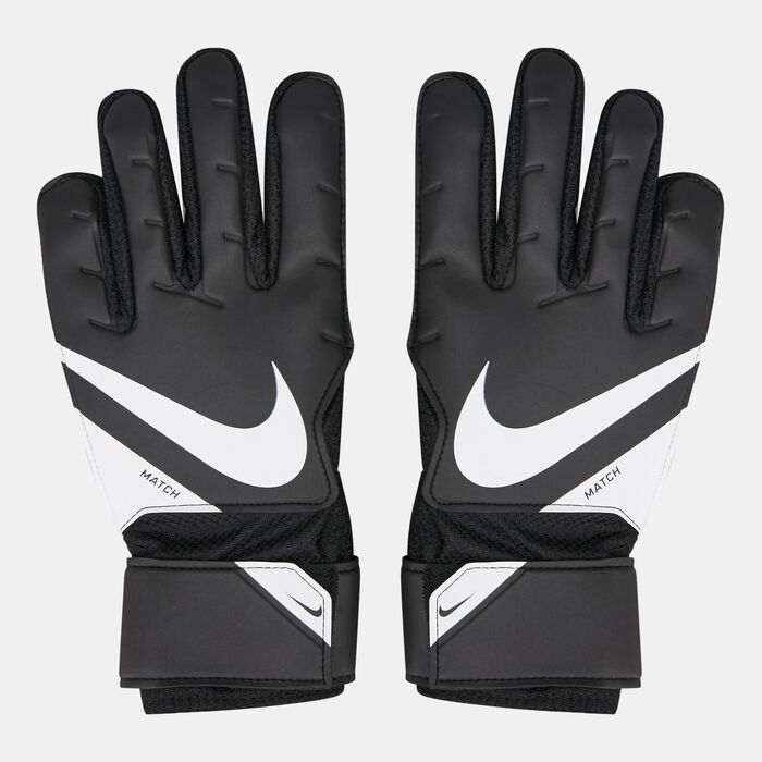 Nike Men's Match Goalkeeper Gloves Black Nike Men's Match Goalkeeper Gloves Black image number 1