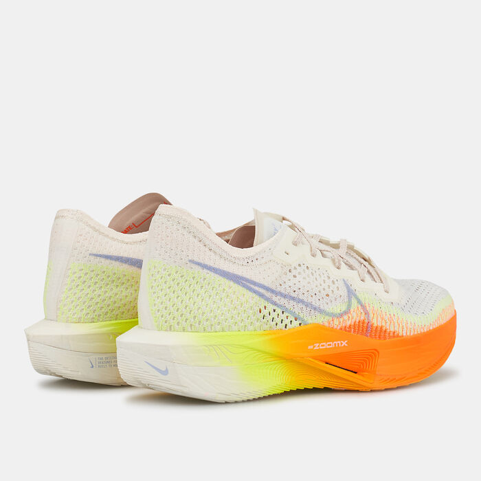 Nike Men's Vaporfly 3 Road Racing Shoes White Nike Men's Vaporfly 3 Road Racing Shoes White image number 3