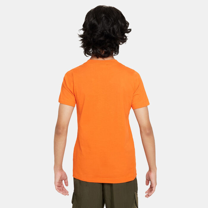 Nike Kids' Sportswear Graphic T-Shirt (Older Kids) Orange Nike Kids' Sportswear Graphic T-Shirt (Older Kids) Orange image number 1
