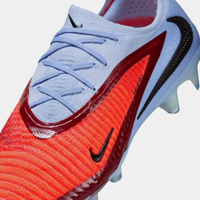 Nike Men's Phantom 6 Low Elite Firm Ground Football Shoes Blue Nike Men's Phantom 6 Low Elite Firm Ground Football Shoes Blue image number 4