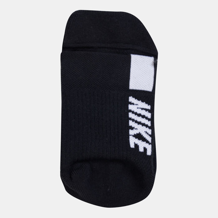 Nike Multiplier Ankle Socks (2 Pack) Black Nike Multiplier Ankle Socks (2 Pack) Black image number 1