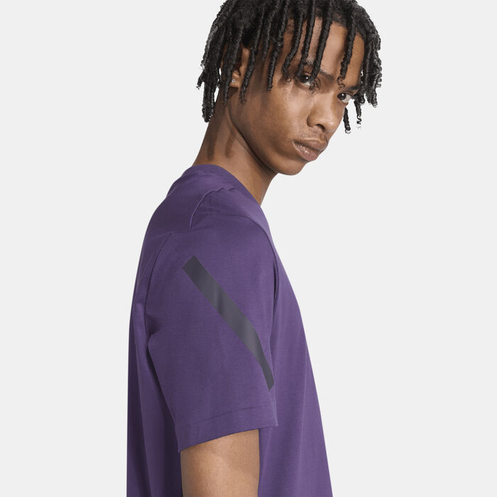 adidas Men's Z.N.E. T-Shirt Purple image number 3