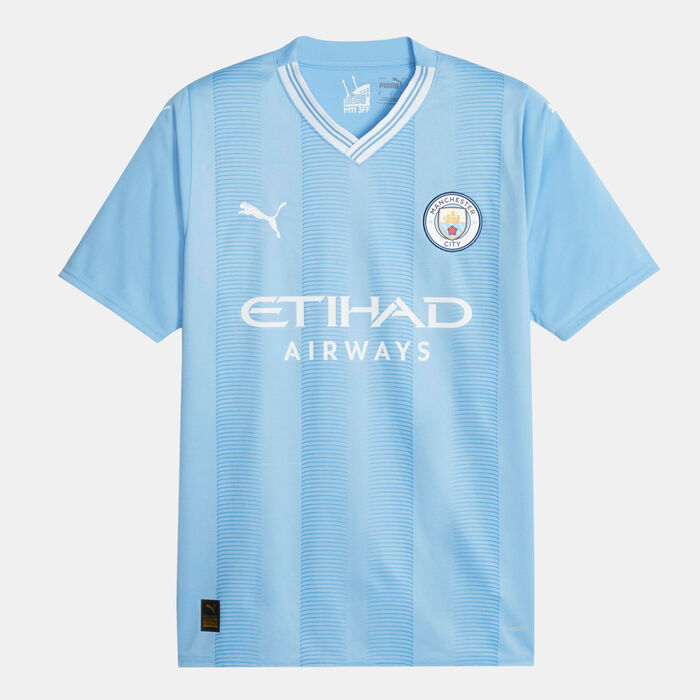 PUMA Men's Manchester City Home Jersey - 2023/24 Blue image number 0