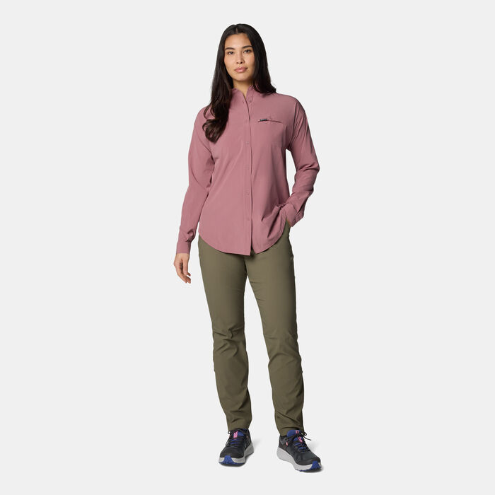 Columbia Women's Boundless Trek II Hiking Shirt Purple image number 2