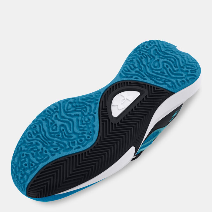 Under Armour Lockdown 6 Basketball Shoes Blue image number 3