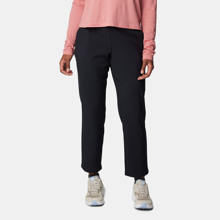 Columbia Women's All Seasons Hiking Pull-On Pants Black image number 0