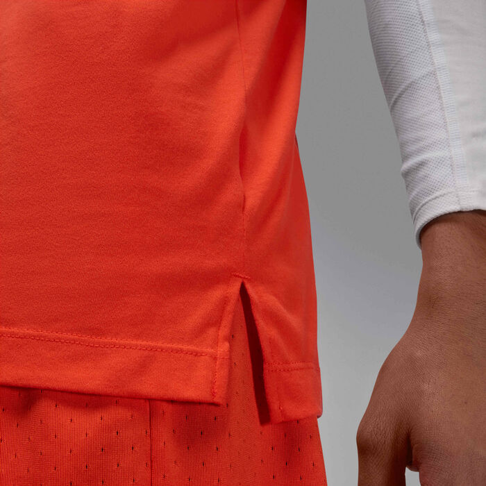 Jordan Men's Sport Dri-FIT Top Orange image number 3