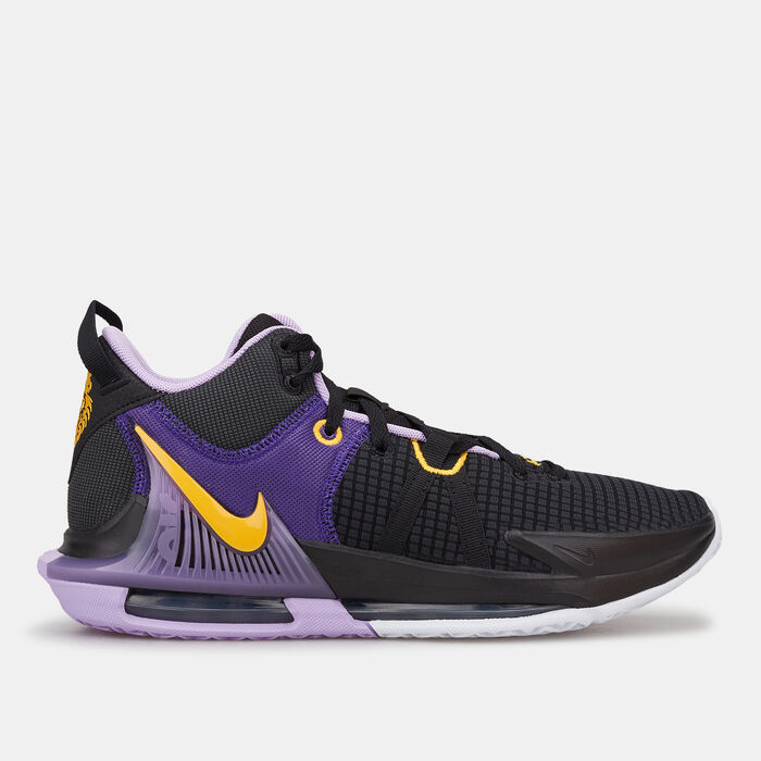 Buy Nike Men's LeBron Witness 7 Basketball Shoe Purple in KSA -SSS