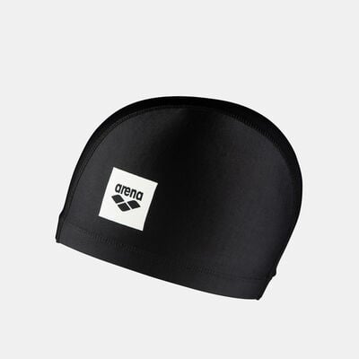 Arena Logo Swimming Cap Black Arena Logo Swimming Cap Black