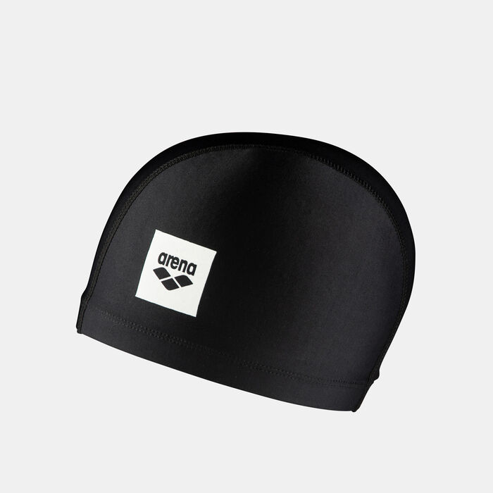Arena Logo Swimming Cap Black Arena Logo Swimming Cap Black image number 1