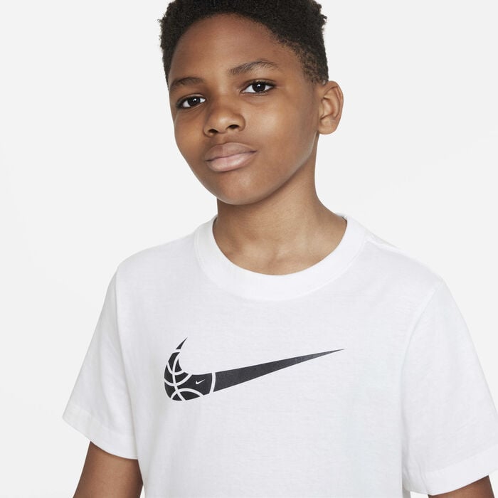Nike Kids' Sportswear T-Shirt White Nike Kids' Sportswear T-Shirt White image number 2