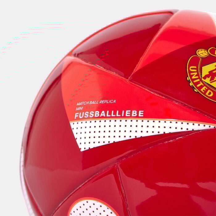 adidas Manchester United Home Mini Football Red adidas Manchester United Home Mini Football Red image number 3