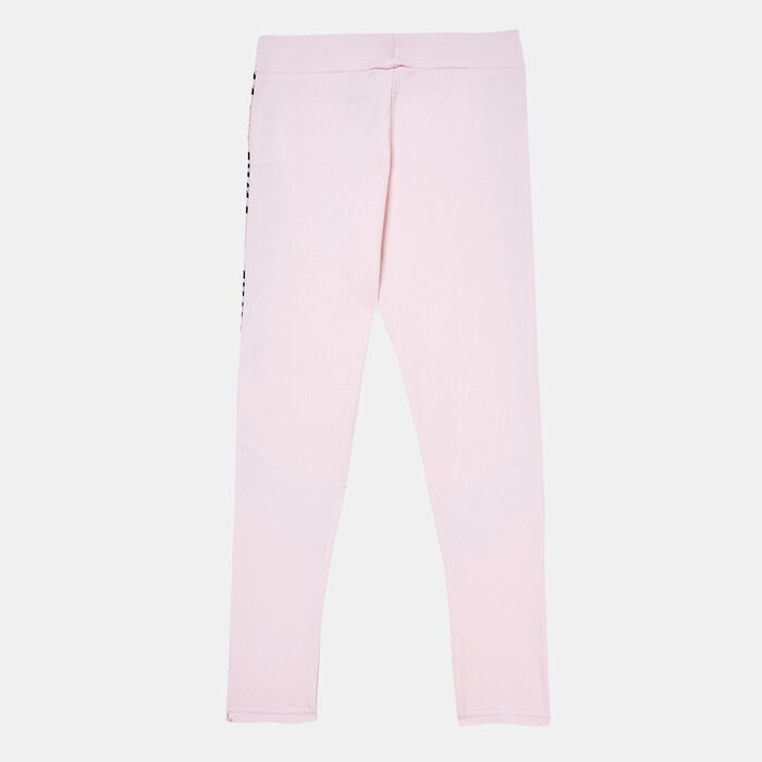 PUMA Kids' Classics Summer Roar Leggings Pink image number 1