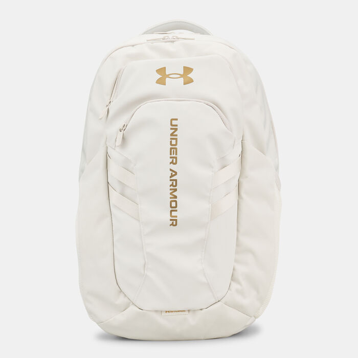 Under Armour Hustle Pro 6.0 Backpack White Under Armour Hustle Pro 6.0 Backpack White image number 0