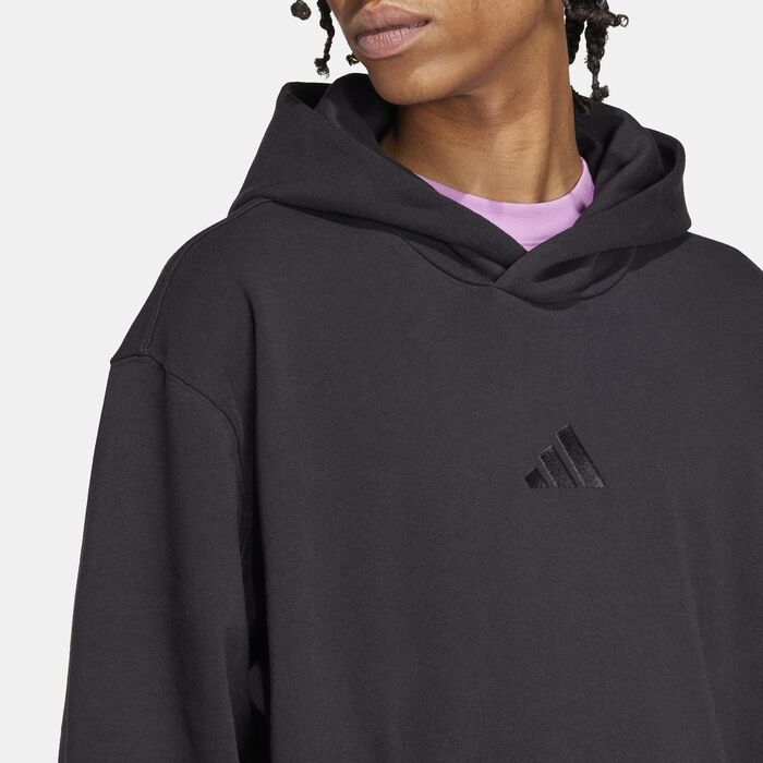 adidas Men's ALL SZN Hoodie Black image number 3