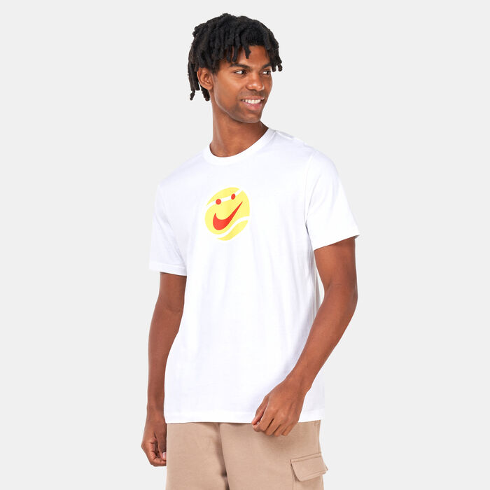 Nike Men's Court Tennis T-Shirt White Nike Men's Court Tennis T-Shirt White image number 0