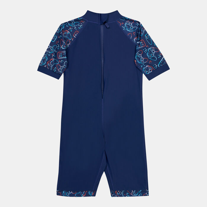 COEGA Kids' One-Piece Swimsuit Blue image number 1