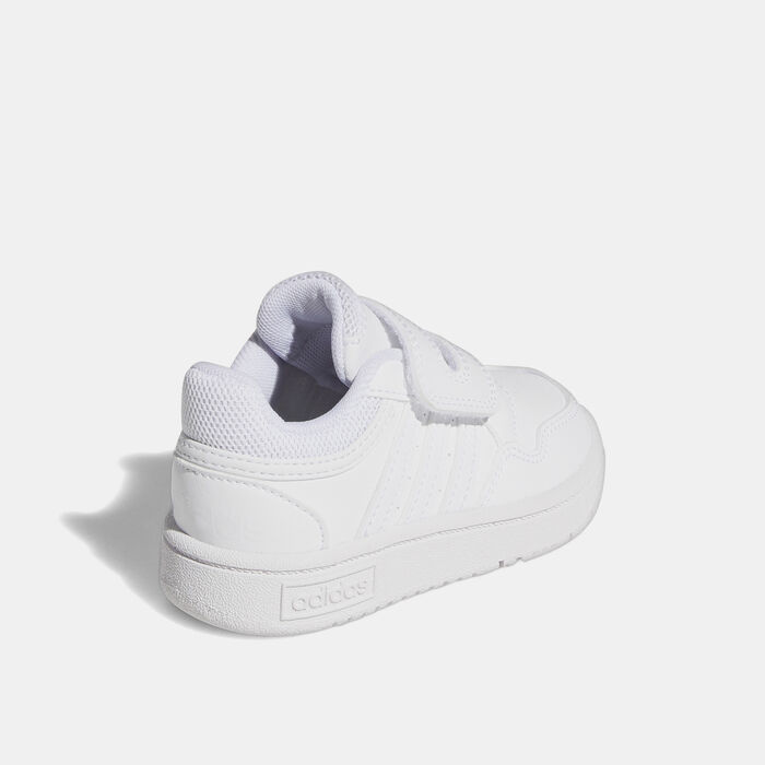 adidas Kids' Hoops Shoe White adidas Kids' Hoops Shoe White image number 2