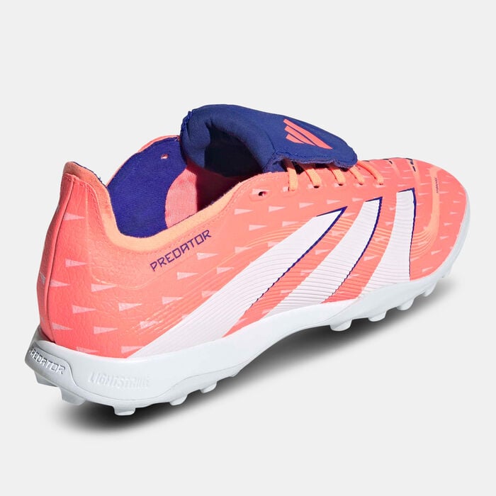 adidas Men's Predator League Fold-Over Tongue Turf Ground Football Shoes Orange adidas Men's Predator League Fold-Over Tongue Turf Ground Football Shoes Orange image number 4
