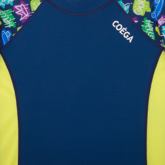 COEGA Kids' Swimming Rashguard Blue image number 2