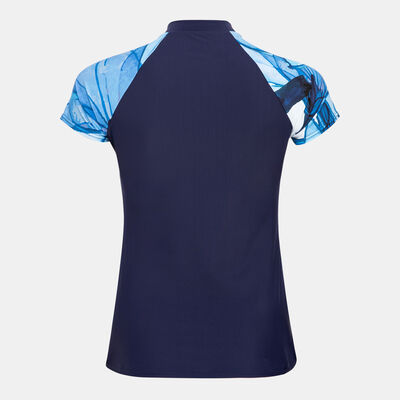 Arena Women's Modesty Swimming Rashguard Blue Arena Women's Modesty Swimming Rashguard Blue