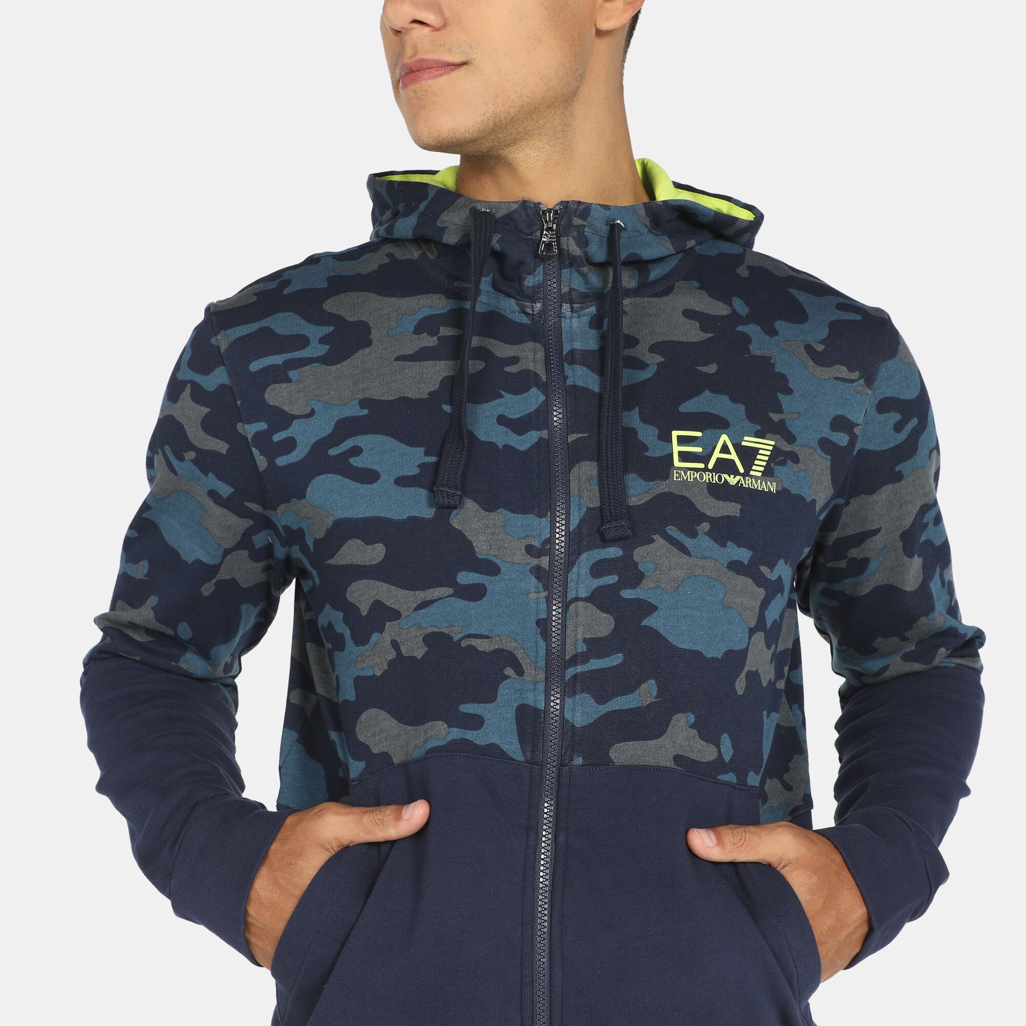 Armani camo hotsell hoodie