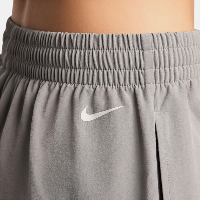 Nike Women's Sportswear Woven Shorts Grey Nike Women's Sportswear Woven Shorts Grey image number 4