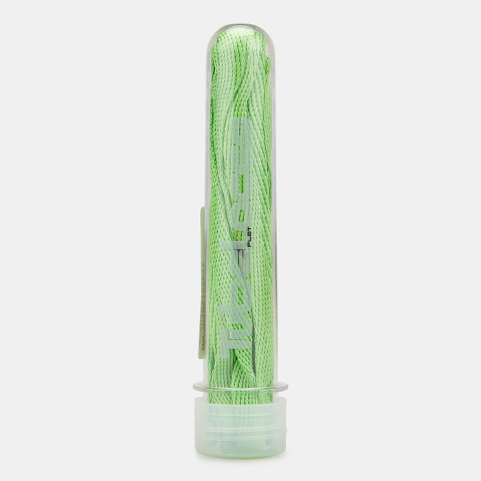 TUBELACES Flat Shoelaces (5 Pieces) Green TUBELACES Flat Shoelaces (5 Pieces) Green image number 0