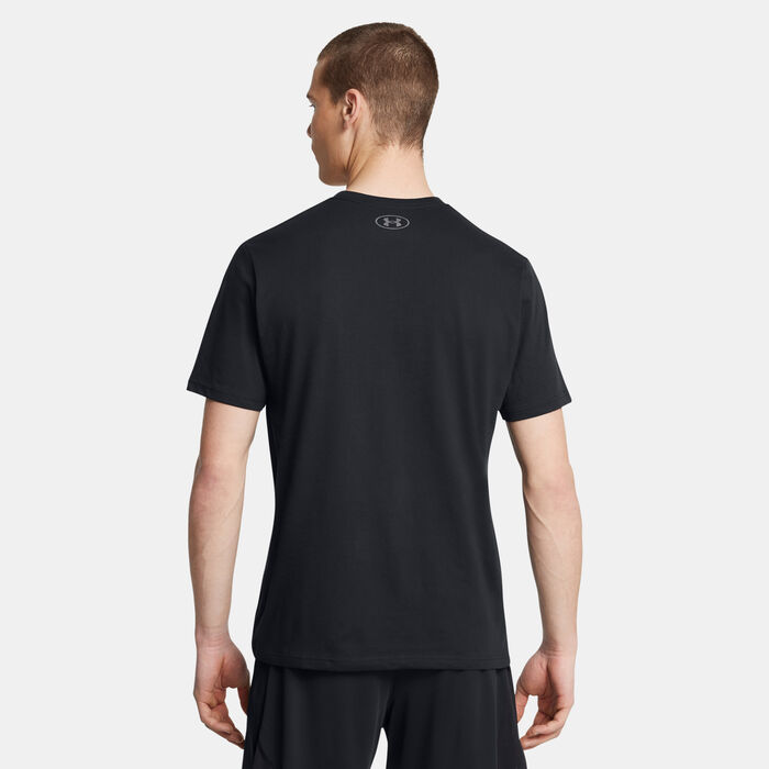 Under Armour Men's Logo Graphic T-Shirt Black Under Armour Men's Logo Graphic T-Shirt Black image number 1