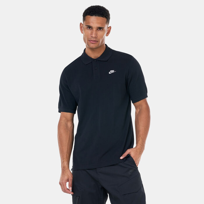 Nike Men's Club Polo Shirt Black Nike Men's Club Polo Shirt Black image number 0