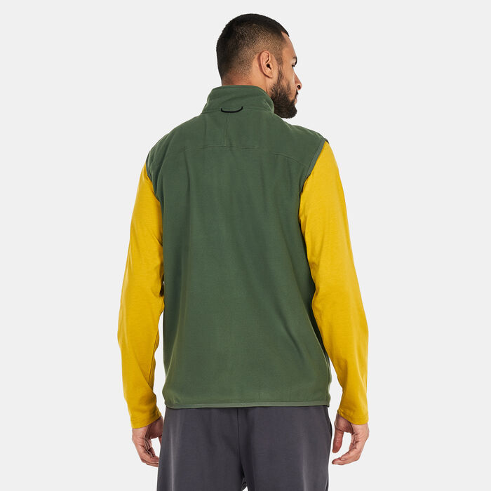 The North Face Men's 100 Glacier Vest Green The North Face Men's 100 Glacier Vest Green image number 1
