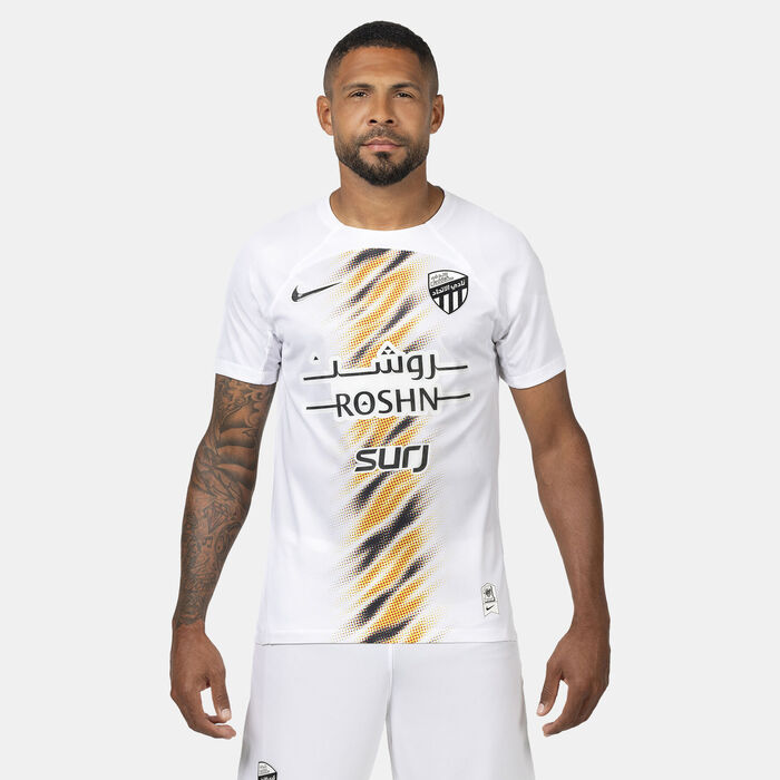Nike Men's Al-Ittihad 2024/25 Away Replica Football Jersey White Nike Men's Al-Ittihad 2024/25 Away Replica Football Jersey White image number 0